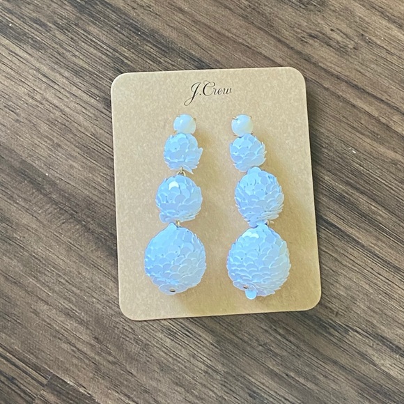 J.crew sequin ball drop earring - Picture 7 of 9